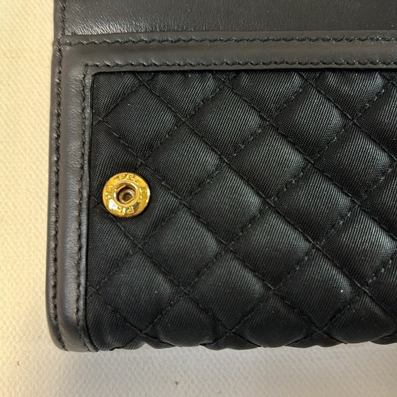 VGUC Black Prada Snap Wallet - Picture 7 of 9